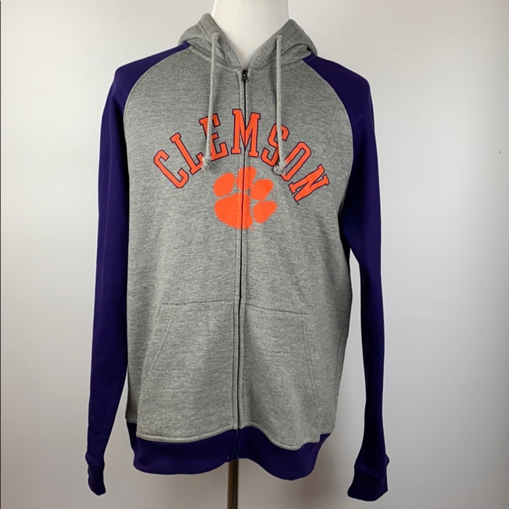 Clemson University Tigers Men’s Jacket Full Zip L